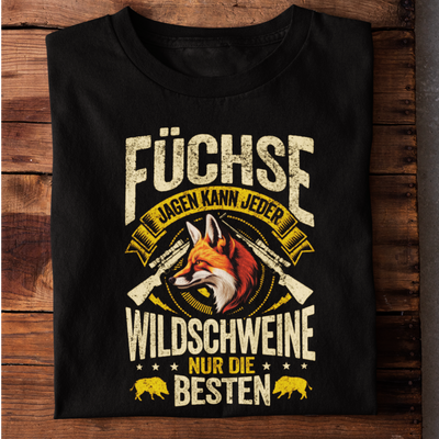 Classic Organic T-Shirt "Füchse jagen.."