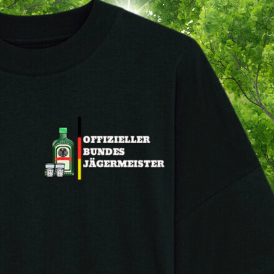 Premium Organic Oversize T-Shirt "Bundes Jägermeister"