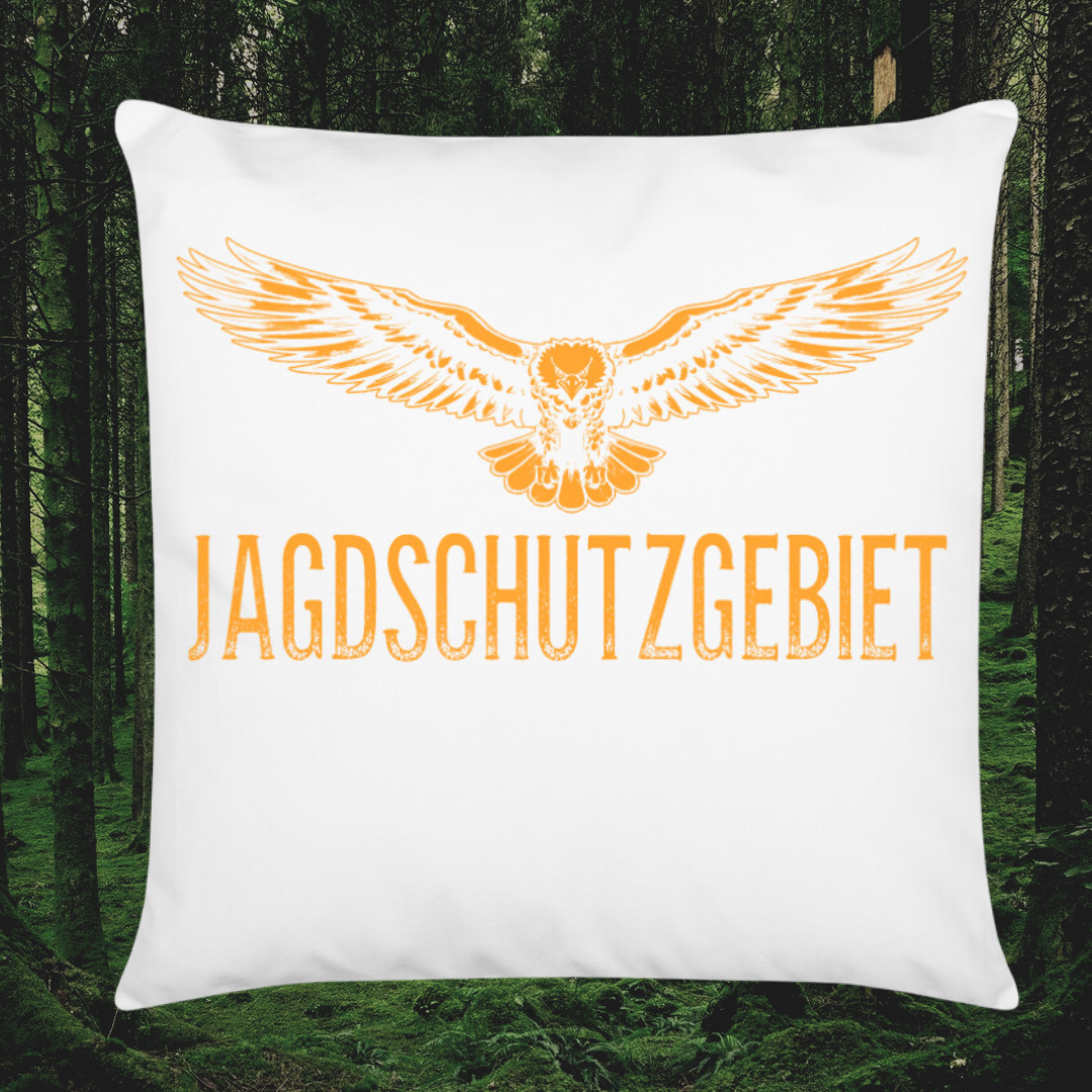 Kissen "Jagdschutzgebiet"