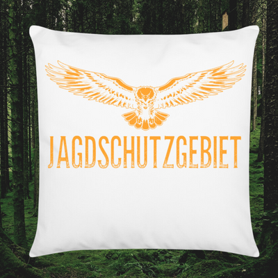 Kissen "Jagdschutzgebiet"