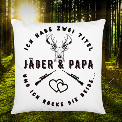 Kissen  "Jäger & Papa"